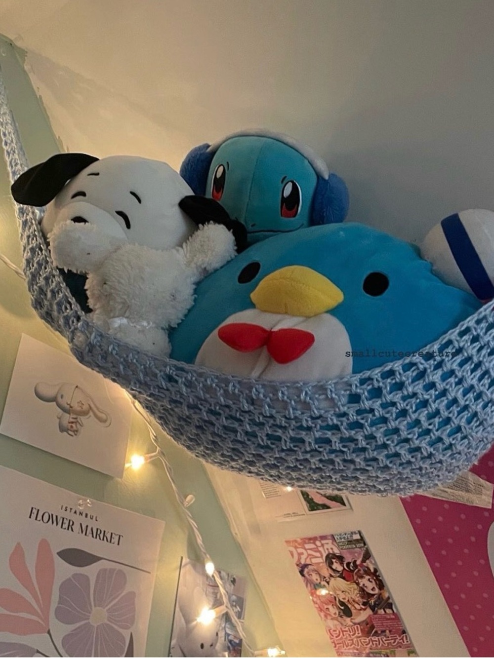 crochet plush hammock (PLUSHIES NOT INCLUDED)